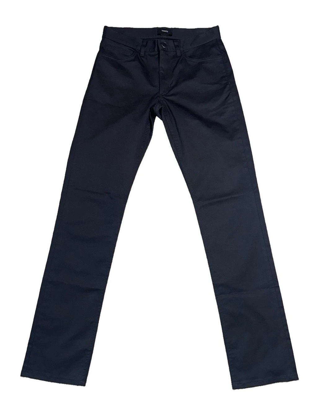 Theory Haydin Women’s Size 28 Black Straight Slim Fit Stretch Chino Pants
